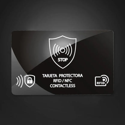 5/10PCS RFID Blocking Cards NFC Debit Credit Card Passport Protector Blocker Set Smart Anti-theft Design RFID Blocker