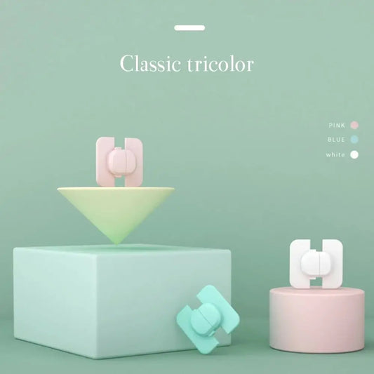 Child ABS Cabinet Closet Fridge Freezer Door Fridge Freezer Lock Kids Safety Lock Protection Baby Anti-Clip Hand