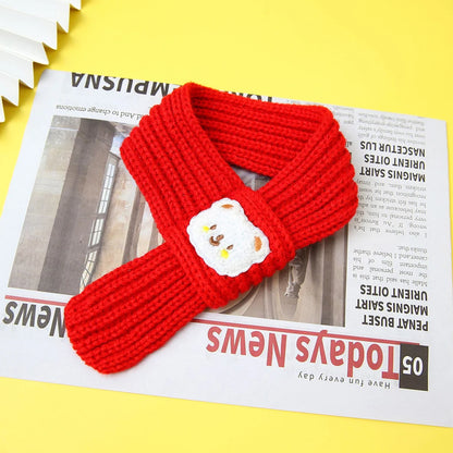 Puppy Accessories Pet Supplies Wool Puppy Scarves Pet Cat Scarves Keep Warm In Autumn Winter Pet Supplies Pet Scarves Product
