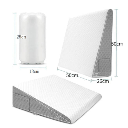 Wedge Pillows for Sleeping, Bed Pillow for After Surgery, Body Positioners for Leg Elevation, Acid Reflux, Gerd, Snoring Relief