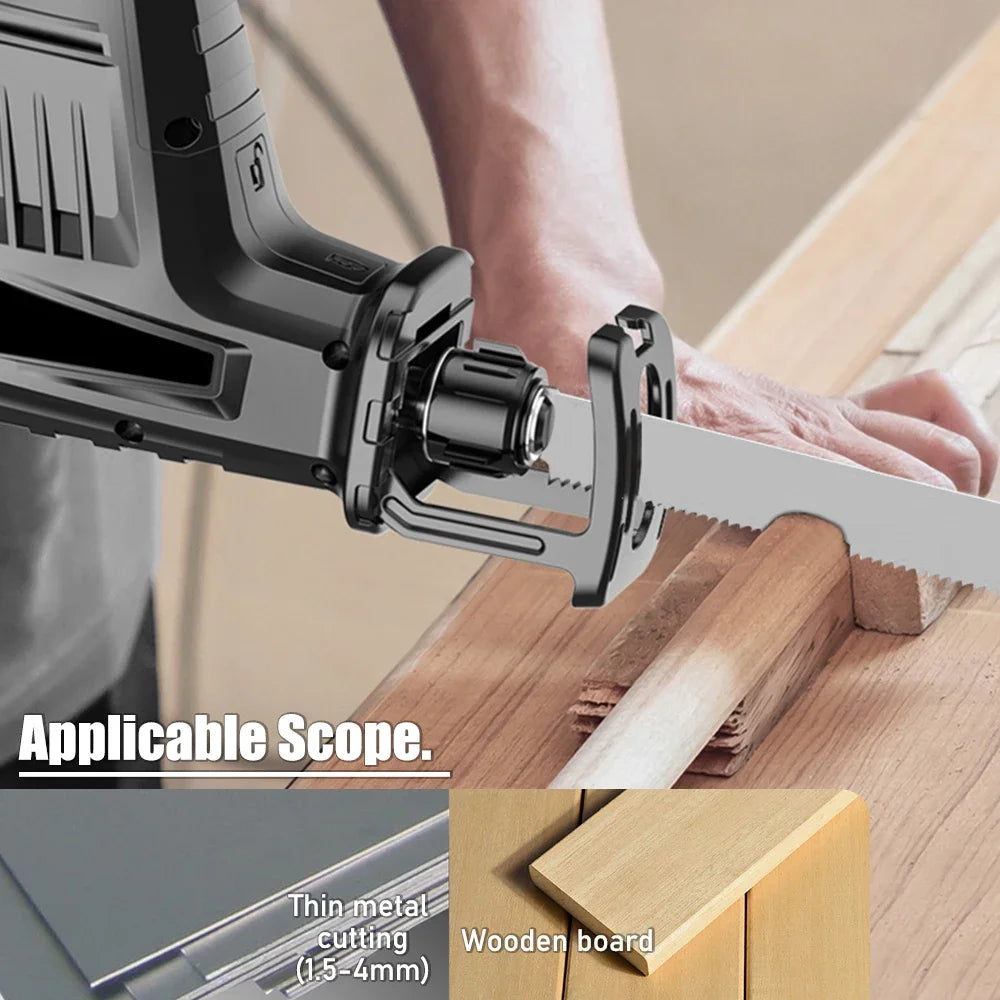 10Pcs Reciprocating Saw Blade Hand Saw  Wood Metal Reciprocating Saw Power Tools Accessories