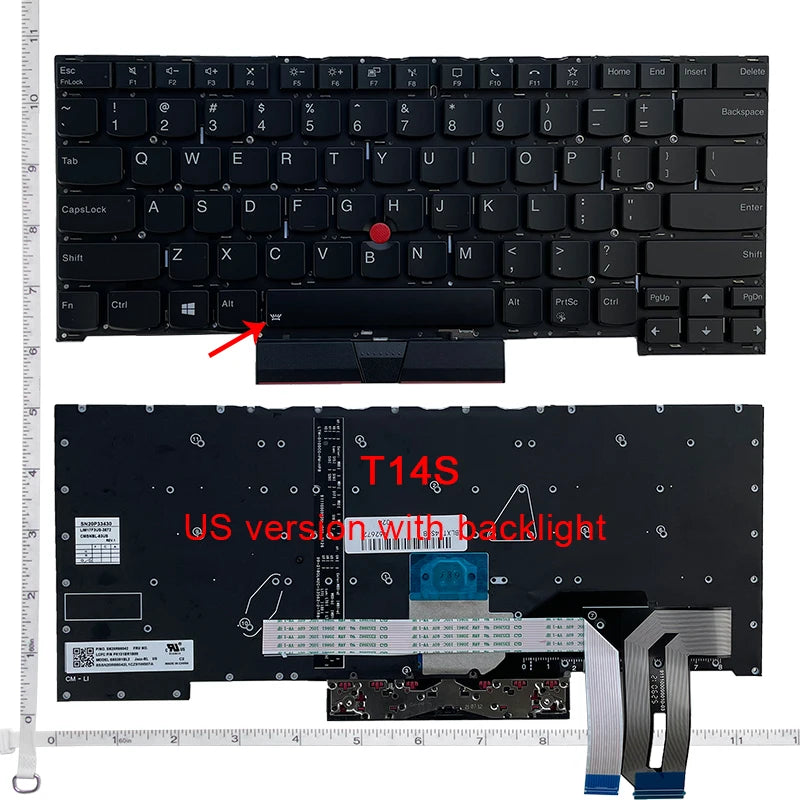 US Laptop Keyboard For LENOVO Thinkpad L14 L15/T14 P14S Gen1/2/T15 P15S/E15 Gen 2 R15 / T14S Gen1/E14 R14 S3 GEN2 T15/T15 Gen1/2