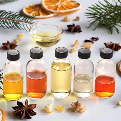 2oz Small Clear Glass Bottles with Lids for Liquids, Tiny Short Jars with Caps Mini Glass Juice Bottles for Potion, Ginger Shots