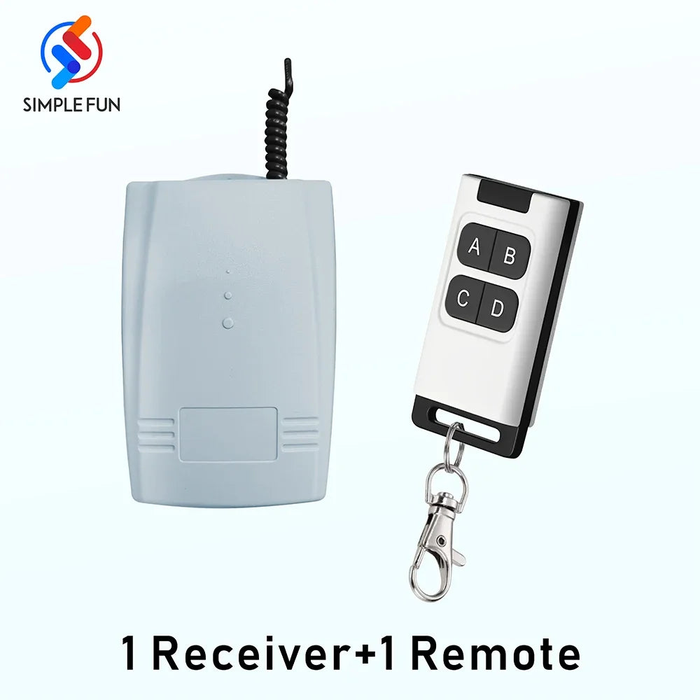 WiFi RF Smart Garage Sliding Door Opener Wireless Remote Control Switch AC DC 12V 24V Receiver Working with Rolling Code Tuya