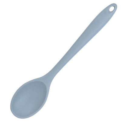 1pc Small Silicone Spoon, High Temperature Resistant Soup Spoon, Mixing Spoon, Salad Spoon, Kitchen Utensils Accessories
