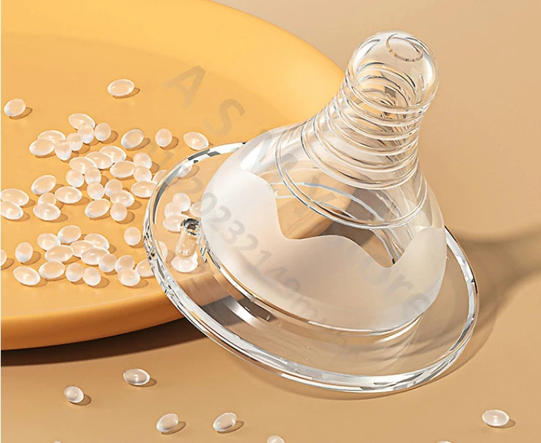 Newborn bottle/Big baby bottle/Handle anti bloating and anti falling baby bottle/Used by babies over 6 months old