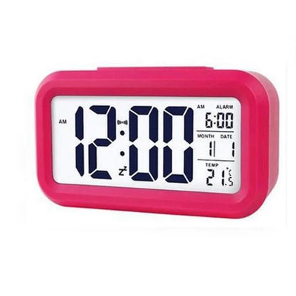 Digital LCD Alarm Clock with Calendar Thermometer alarm clock alarm clock digital desk clock