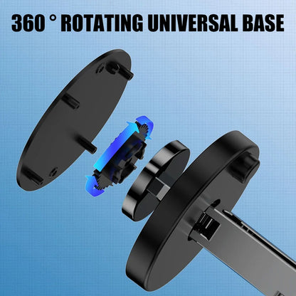 Magnetic Car Wireless Charger Stand Magnet Car Phone Mount 15W Fast Charging Phone Holder Bracket for Macsfae iPhone 15 14 13 12