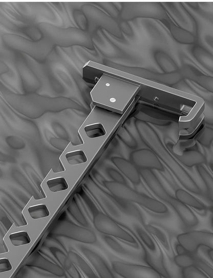 Wall Mounted Clothes Hanger No Punching Folding Drying Racks Collapsible Multi-Purpose Clothes Drying Rack Bathroom Space Saving