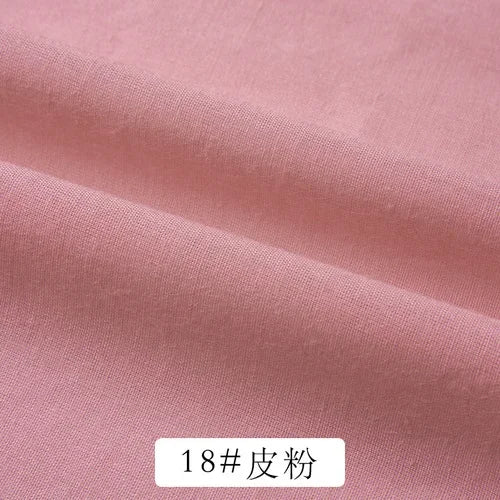Cotton Summer Solid Color Clothing Lining Cloth White Cotton Dress Mesh Cotton Clothes Lining Fabric