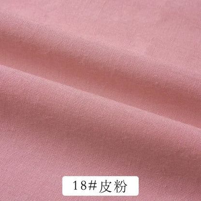 Cotton Summer Solid Color Clothing Lining Cloth White Cotton Dress Mesh Cotton Clothes Lining Fabric