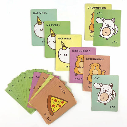 Cute Card Game | Ages 14+ | 3-8 Players | 10+ Minute Time | Party Entertainment Board Games,Multiplayer Interactive Card Game