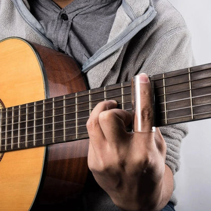 Miwayer Slider 60MM High Guitar Slide Bar Stainless Steel Metal/Glass Finger Slides Ukulele String Instruments Guitar Accessorie