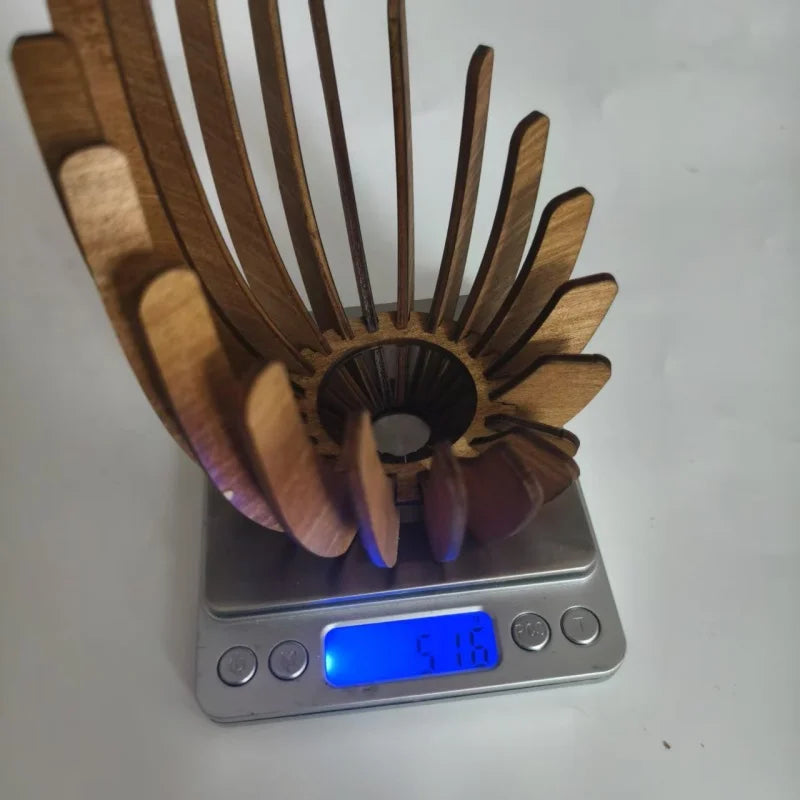 Desktop Decorative Artworks Wooden Diy Handcrafted Candles Lamp Stands Decorative Arrangements Festival Gift Ornaments