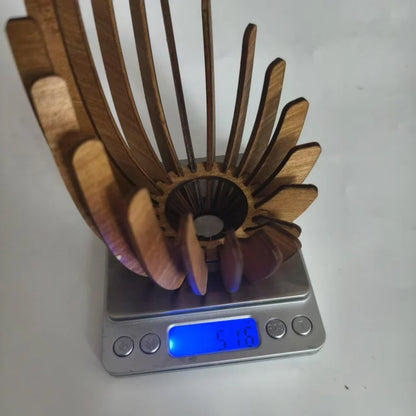 Desktop Decorative Artworks Wooden Diy Handcrafted Candles Lamp Stands Decorative Arrangements Festival Gift Ornaments