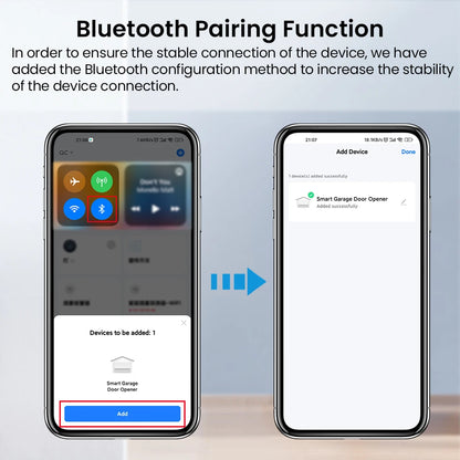 LoraTap Tuya Smart Life Garage Door Sensors Opener Controller WiFi Switch Alexa Opening Home Remote Control Contact Voice