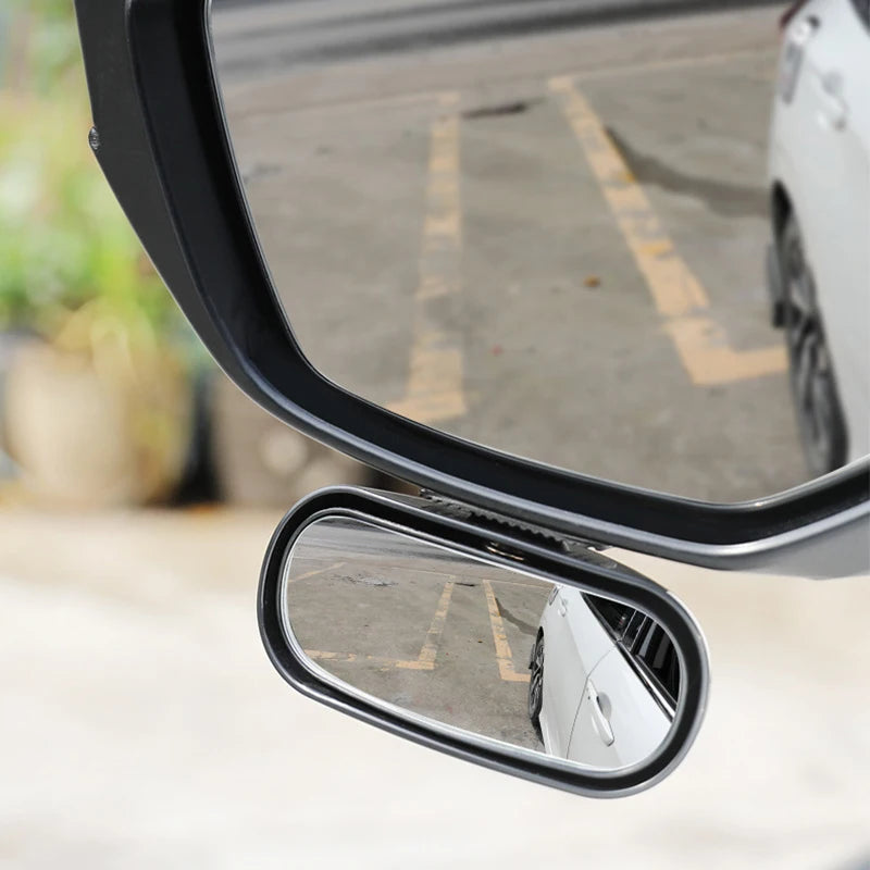 Car Blind Spot Mirror 360° Adjustable Wide Anger Parking Assitant Auto Rearview Safety Universal Car Mirror Car Accessories