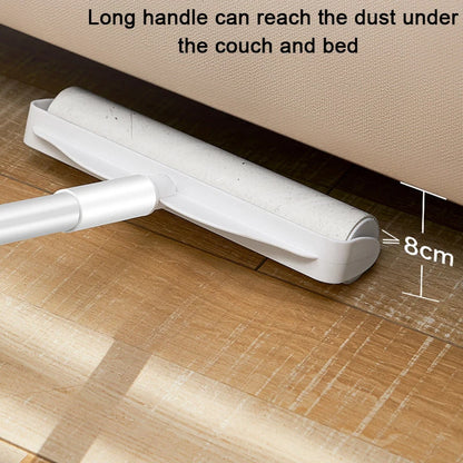Long Handle Lint Roller Brush Pet Hair Remover Roller Retractable Dust Hair Roller Stick Tearable Clothes Bed Hair Removal Brush