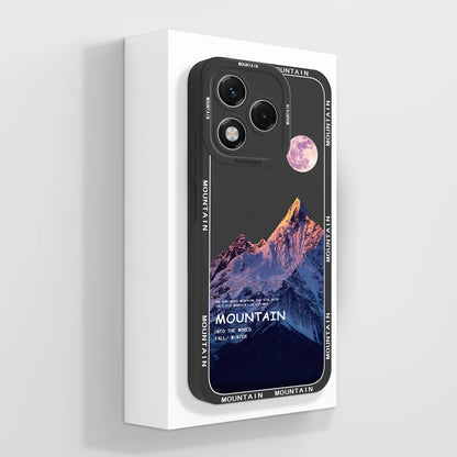 For Honor 400 Lite Case Simple Butterfly Soft Liquid Silicone Full Protection Back Cover For Honor 400Lite 5G Phone Protectors