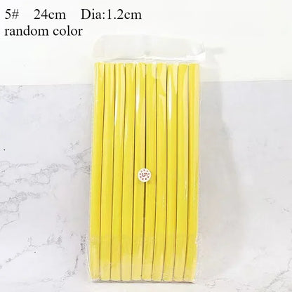20pcs Flexible Hair Curling Rod Hair Curler Makers Soft Foam Bendy Twist Curls Flexi Rollers Styling Tools Hair Roller