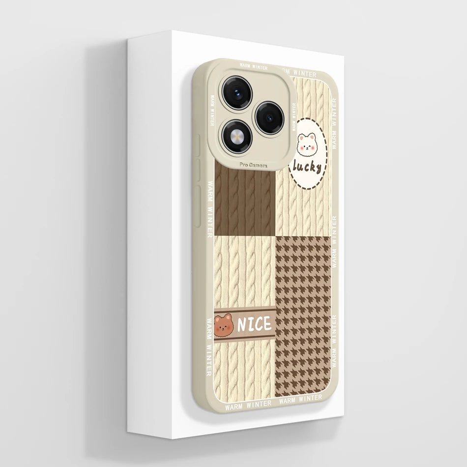 For Honor 400 Lite Case Simple Butterfly Soft Liquid Silicone Full Protection Back Cover For Honor 400Lite 5G Phone Protectors