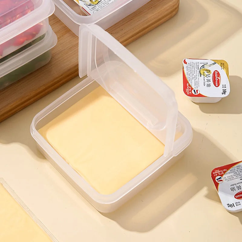 Refrigerator Organizers Case Food Container Cereals Cheese Storage Box Kitchen Fridge Coffee Holder Fresh Vegetable Fruit Basket