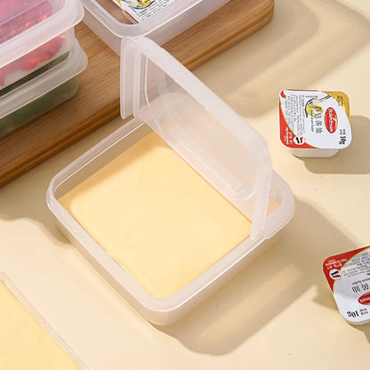 Refrigerator Organizers Case Food Container Cereals Cheese Storage Box Kitchen Fridge Coffee Holder Fresh Vegetable Fruit Basket