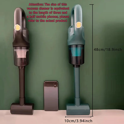 5KPa Cordless Handheld Vacuum - Rechargeable for Pet Hair, Car & Home, Lightweight for Sofa & Office