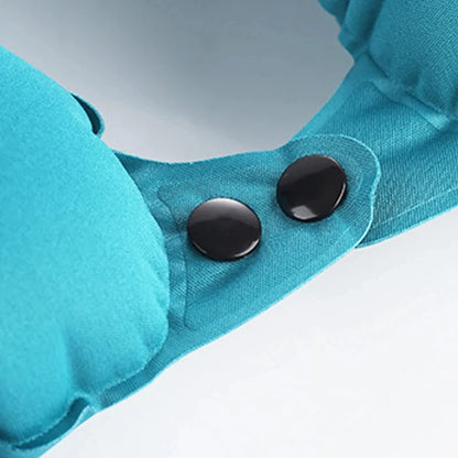 Inflatable Travel Neck Pillow U-shaped Cervical Orthopedic Protection Pillow Outdoor Portable Foldable Pillow Travel Essentials