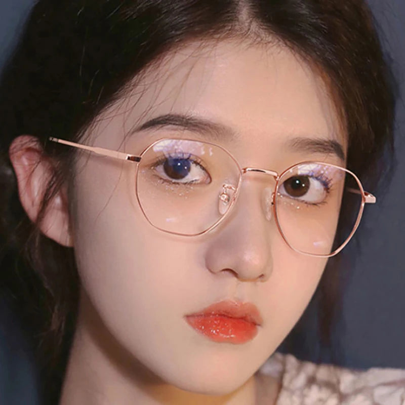 Unisex Interchangeable Lenses Home Vegan Anti-blue Light Glasses Transparent Radiation Glasses