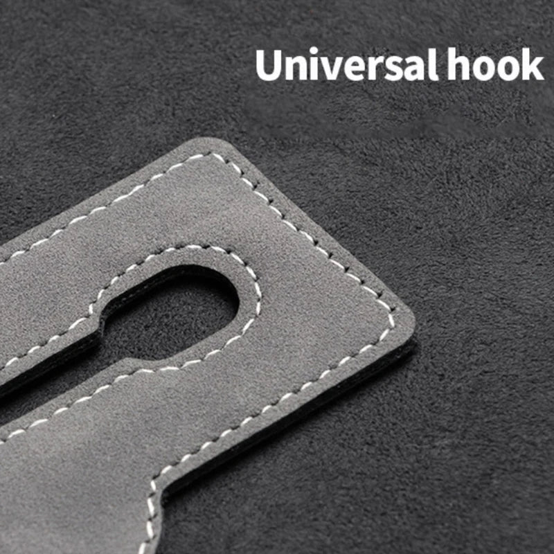 2 in 1 Car Hook For Car Rear Seat Back Hooks Headrest Hanger Clip Universal Double Hooks Holder Storage Car Interior Accessories