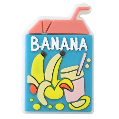 Cute Food Shoe Charms Decoration for Crocs Pin Accessories Charms Bracelet Wristband DIY Shoe Party Gifts