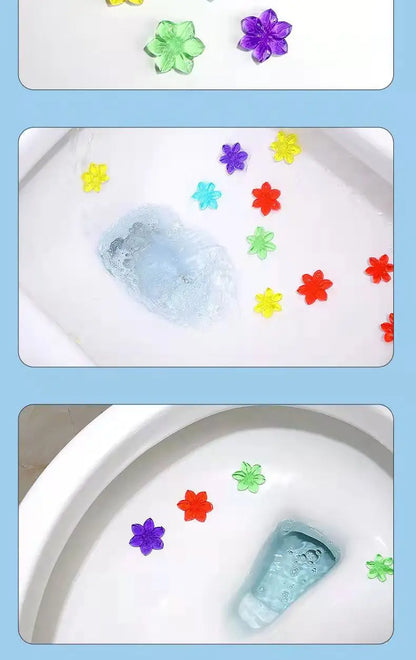 Toilet Flower Deodorant Toilet Deodorizing Fragrance Toilet Cleaning Spirit Household Cleaning Chemicals