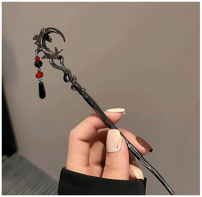 Fashion Women Hair Accessory Unique Design Alloy Hair Stick Suitable Daily Gathering Paired Niche Jewelry Hair Clips Hair Needle