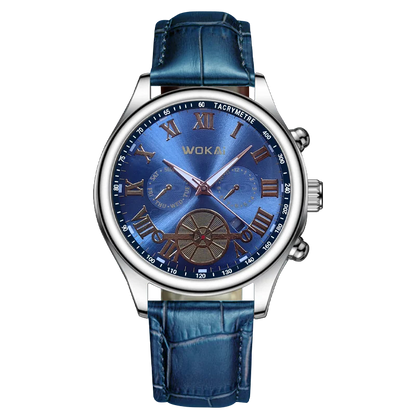 New 2023wokai business watch Quartz sports watch leisure belt men's watch men's watch