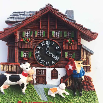 Europe Switzerland 3D Fridge Magnets Tourism Souvenir Refrigerator Magnets Sticker Collection Handicraft Decoration Articles