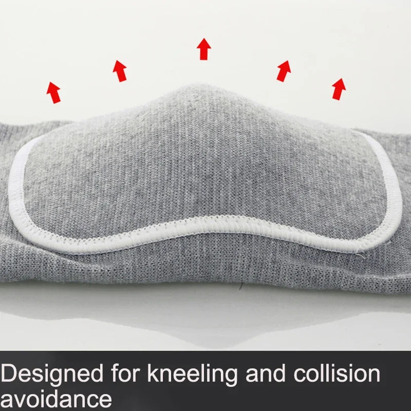 2 Pcs Sports Knee Pads Compression Dancing Knee Protector Support Thickened Sponge Volleyball Yoga Crossift Knee Brace Adult Kid