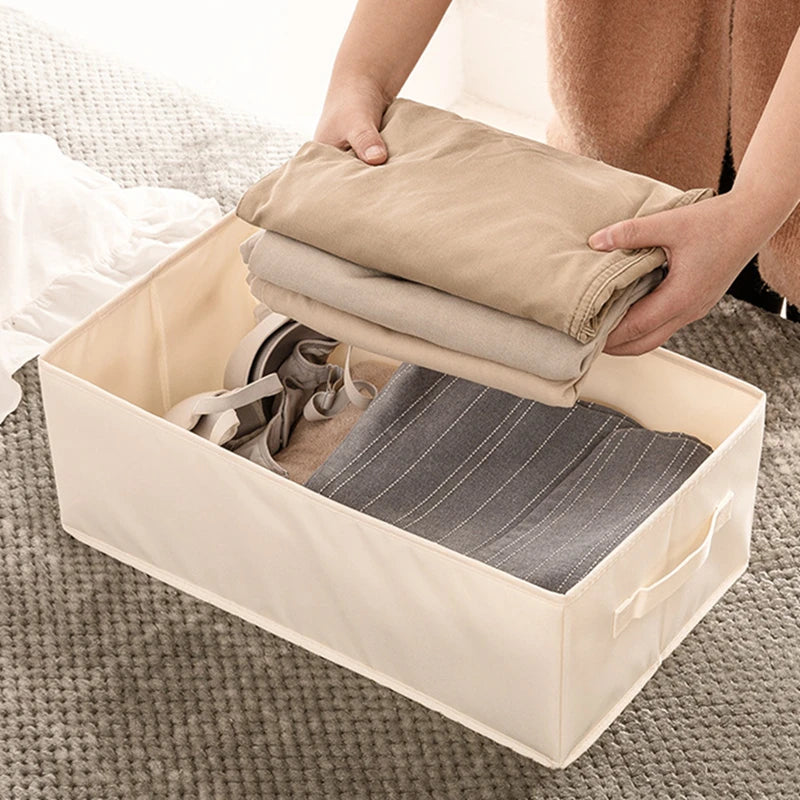 Drawer Organizer for Jeans Pants Sock Shirts Clothes Storage Box Wardrobe Cabinet Drawer Underwear Clothes Organizer Storage