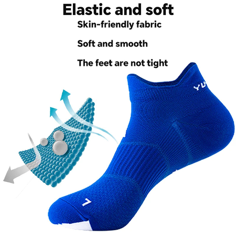 Professional Sports Socks Four Season Quick Drying Running Socks Thin Marathon Socks Deodorant Couple Socks