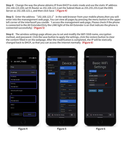 WiFi Halow Extender Amplifier 800M Long Distance High Performance Stable Suit for Home Office Outdoor Farm Portable