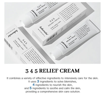 345 Relief Cream Moisturizing Blemishes Nourish The Skin And Provide Soothing Care Resulting In A Well-Rounded Skincare Solution