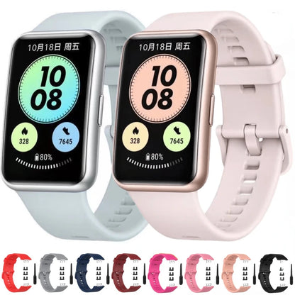 Silicone Strap For Huawei Watch Fit New Original Band Smart Watch Replacement Huawei Fit Watchband For Huawei Watch Fit Correa