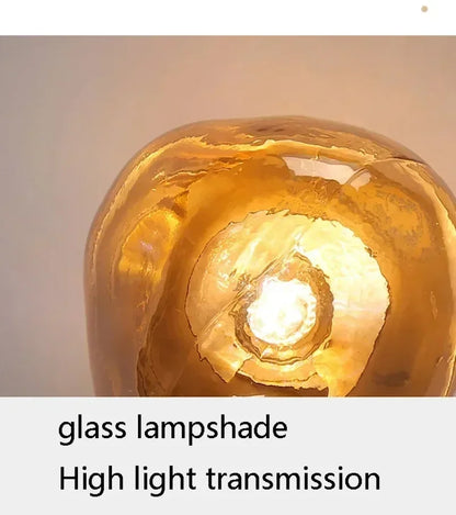 Lava Wall Lamp Glass Background Wall Decorative Nordic Living Room Lamp Bedroom Bedside Lamp Staircase Bar