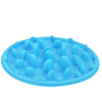 Silicone Pet Bowl Dog Cat Slow Eating Feeding Food Bowls Portable Puppy Feeder Puzzle Bowls Dishes Anti Choke Food Container