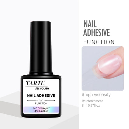 8Ml Functional Gel Nail Art Set with Base Coat and Diamond Top Coat,Matte Top ,Soak Off Gel Nail Polish for Nail Art Design Tool