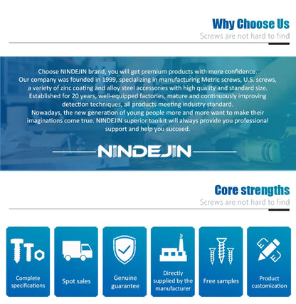 NINDEJIN 10/20/25pcs Zinc Alloy Steel Self-drilling Anchor 13*41mm Plasterboard Drywall Anchor Hollow Wall Anchor