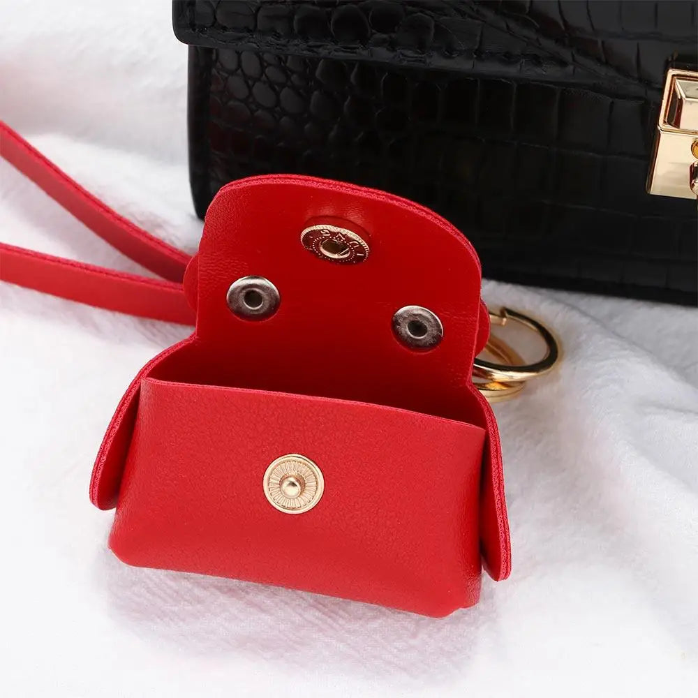 Korean Fashion Cute Car Accessories Creative Keyring Purse Pendant Bag Keychains Mini Bag