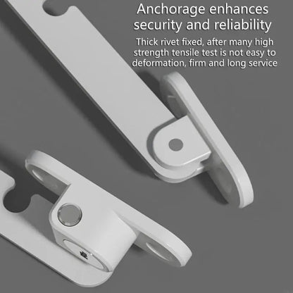 Easy Installation Childproof Window & Door Lock Adjustable Child Safety Window Door Restrictor Carbon Steel Window Lock