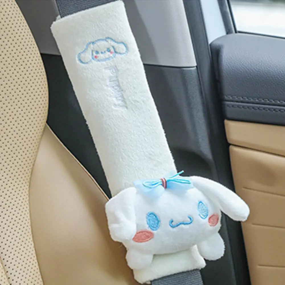 Car Supplies Seat Belt Cover Insurance Shoulder Cover Auto Seat Belt Shoulder Pad Decoration Couple Car Interior Accessories