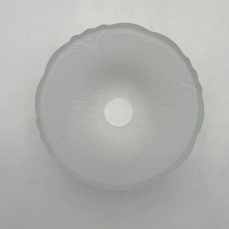 Rose-shaped Frosted Glass Lampshades can Replace Decorative Chandelier Wall Lamp Lampshades